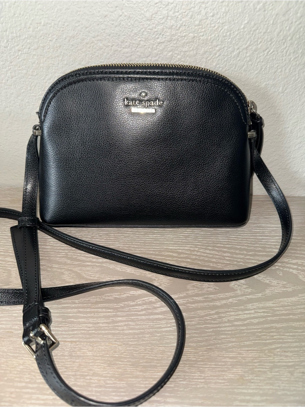 Kate Spade New York Paterson Drive Beggy Shoulder Bag, Leather, Black